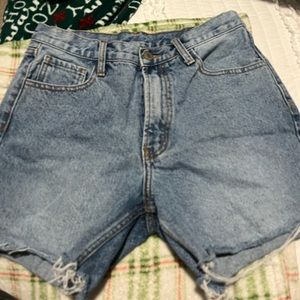 John galt denim shorts